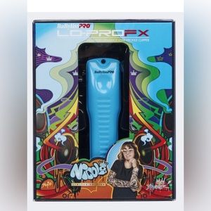 BABYLISSPRO INFLUENCER EDITION LO-PROFX CORDLESS CLIPPER–Nicole Renae Blue New